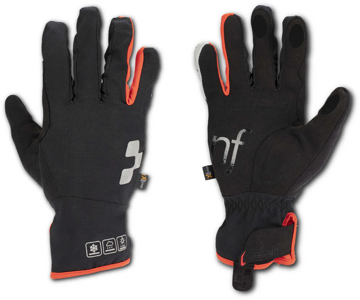 CUBE Nf Gloves X-Shell Long Finger Blackline