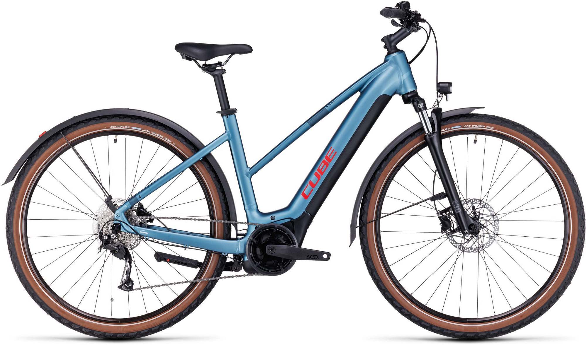 CUBE NURIDE HYBRID PERFORMANCE 625 ALLROAD METALBLUE/RED - Image 14