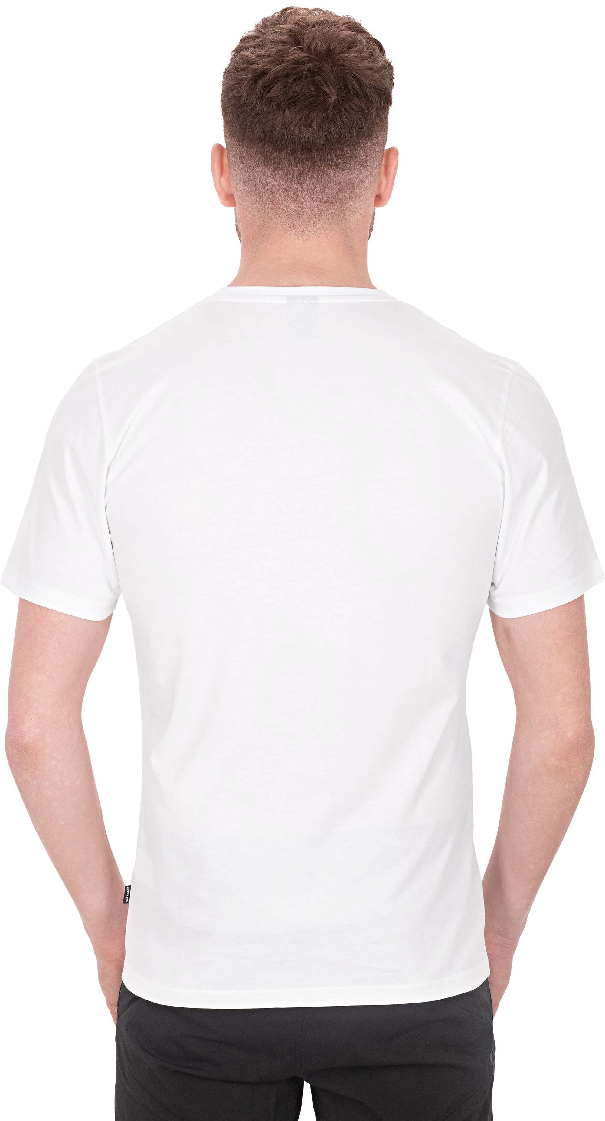 CUBE ORGANIC T-SHIRT CLASSIC LOGO WHITE/BLACK - Image 3