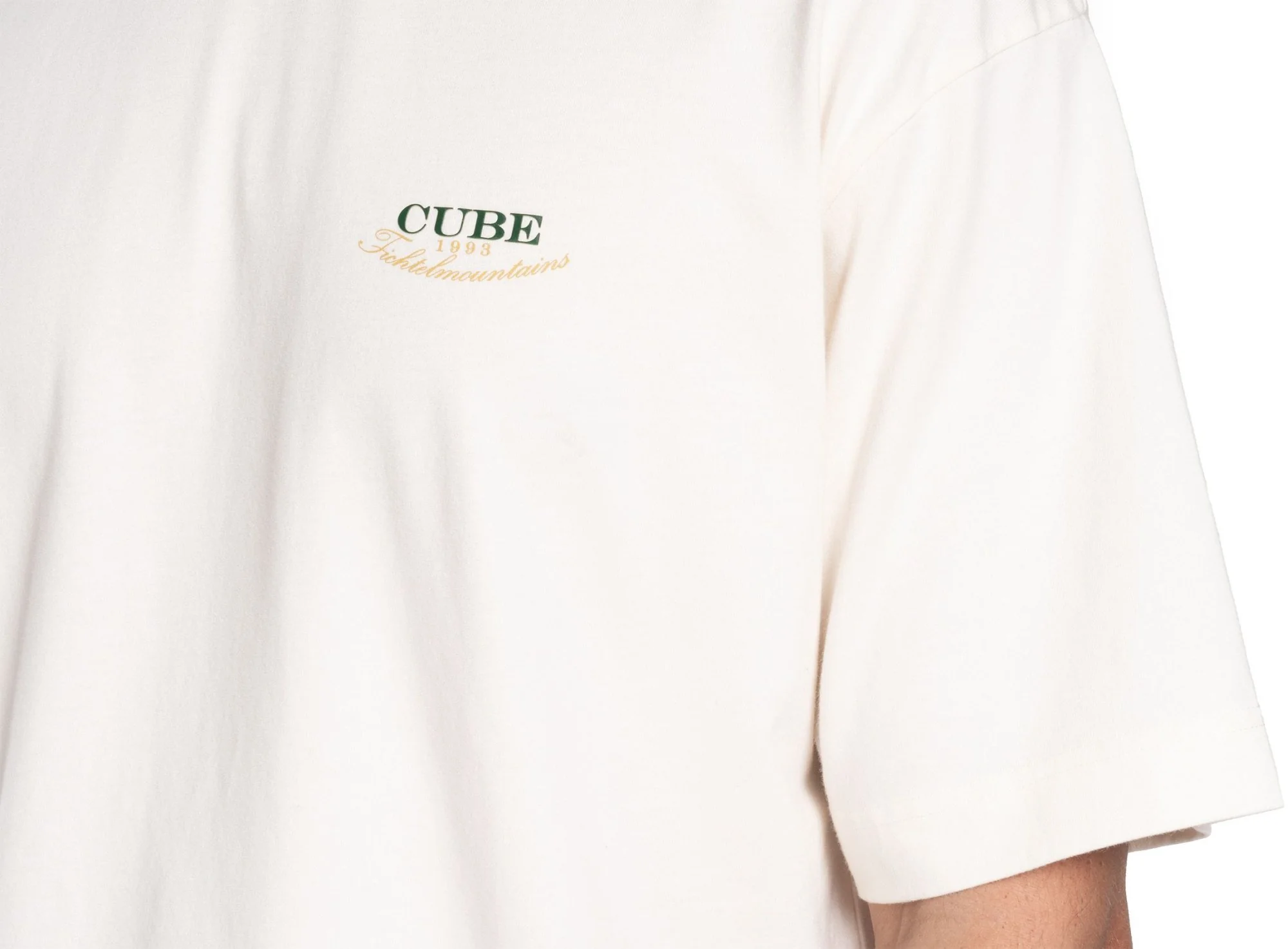 CUBE ORGANIC T-SHIRT CLUB DROPSHOULDER CREME - Image 5