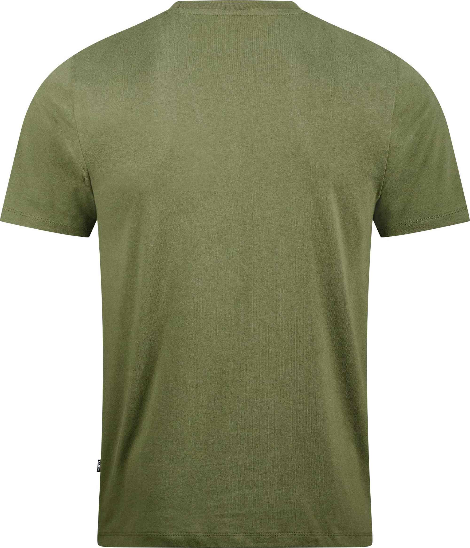 CUBE ORGANIC T-SHIRT RETRO OLIVE - Image 2