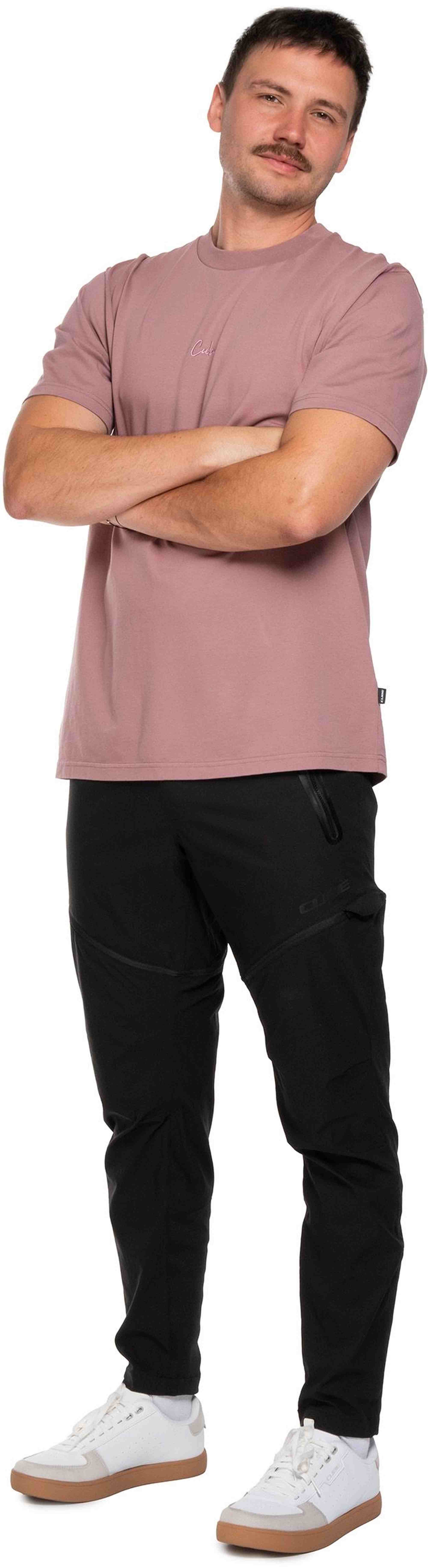CUBE ORGANIC T-SHIRT SCRIPT GTY FIT LAVENDER - Image 3