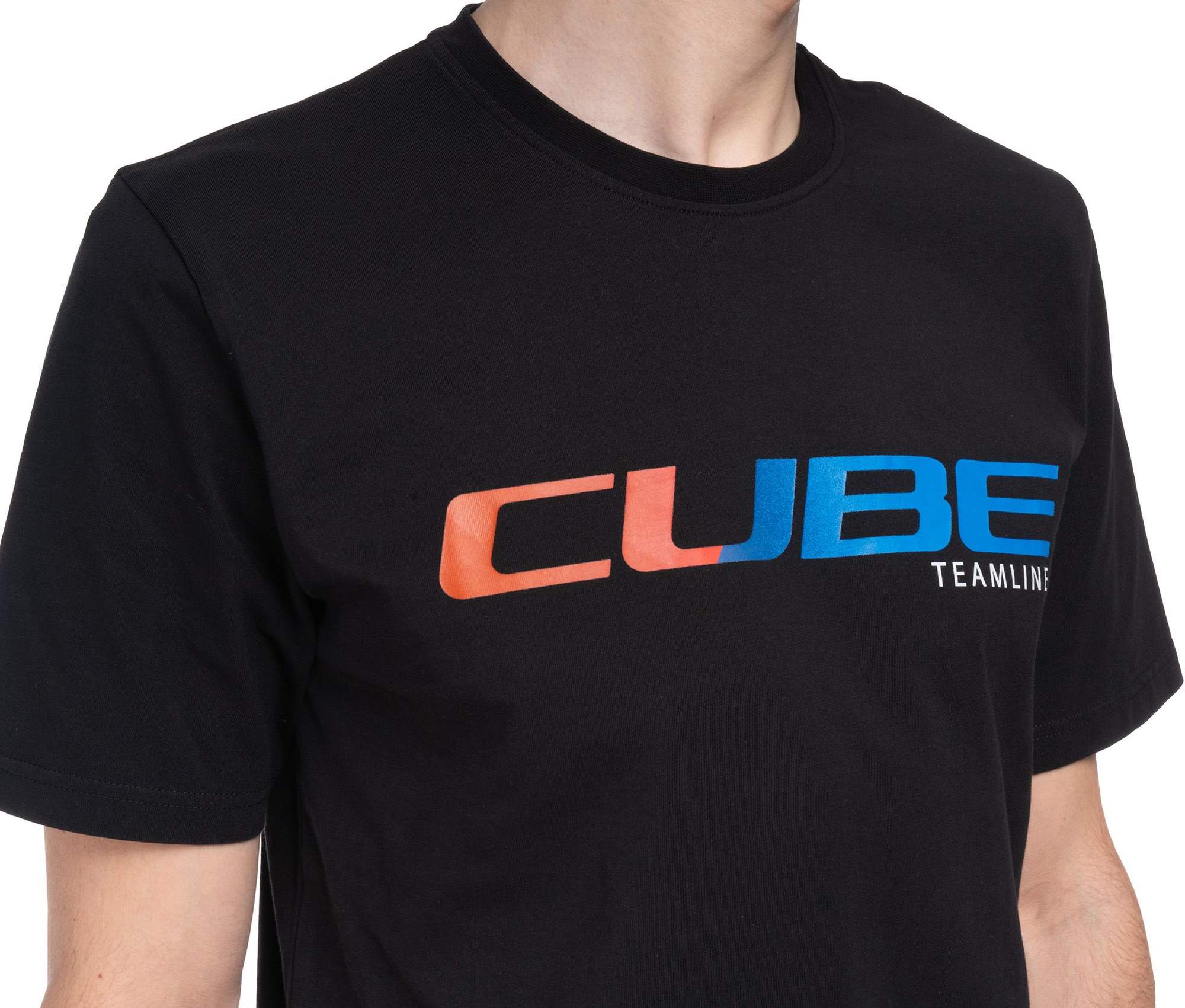 CUBE ORGANIC T-SHIRT TEAMLINE BLACK - Image 4