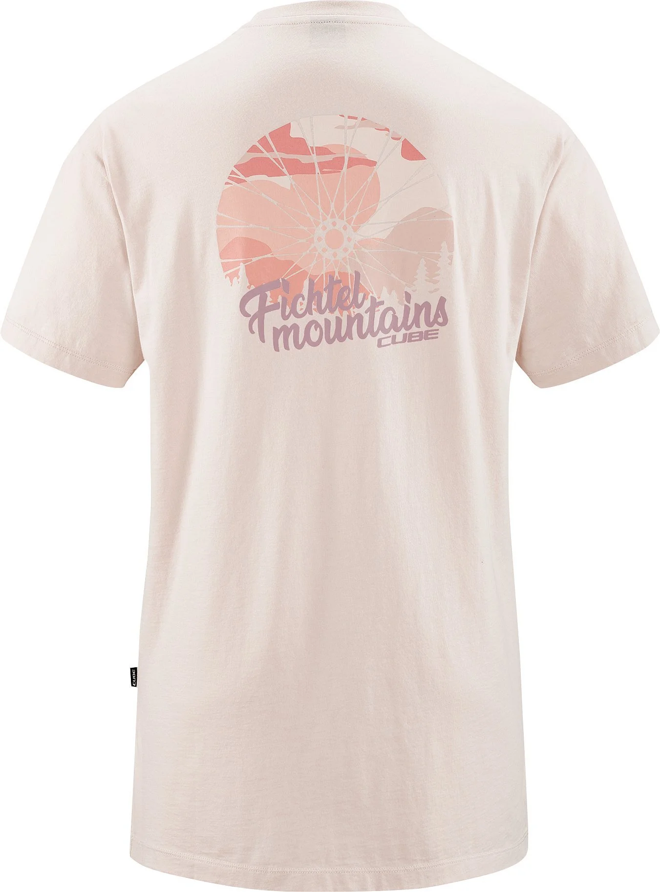 Cube Organic WS T-Shirt Fichtelmountains Gty  Sand - Image 4