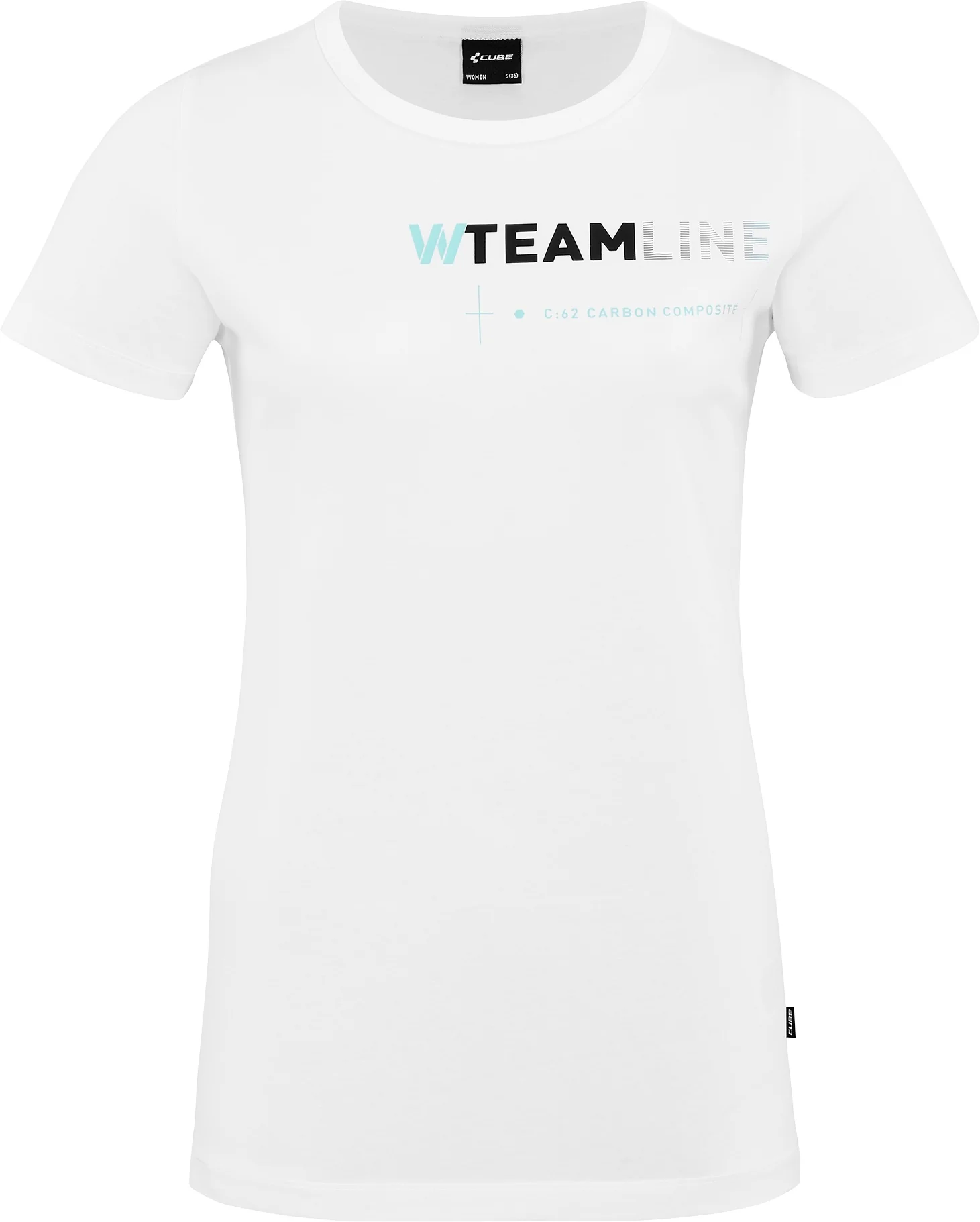 CUBE Organic WS T-Shirt Teamline White - Image 3