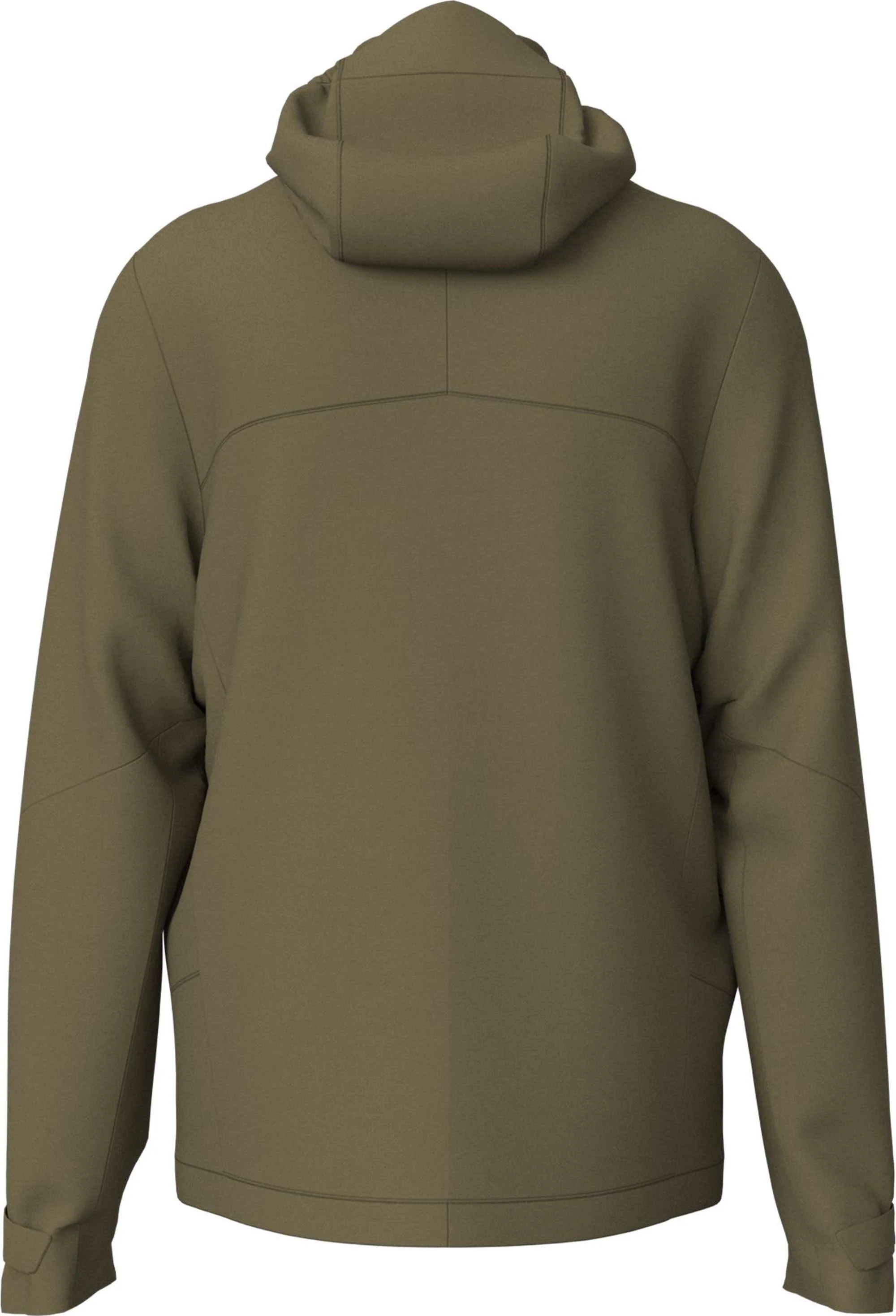 CUBE RAIN JACKET CMPT OLIVE XS - Image 2