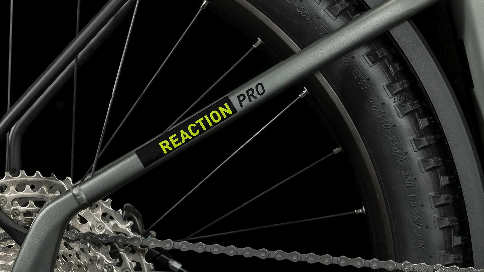 CUBE REACTION HYBRID PRO 750 ALLROAD FLASHGREY/GREEN - Image 7
