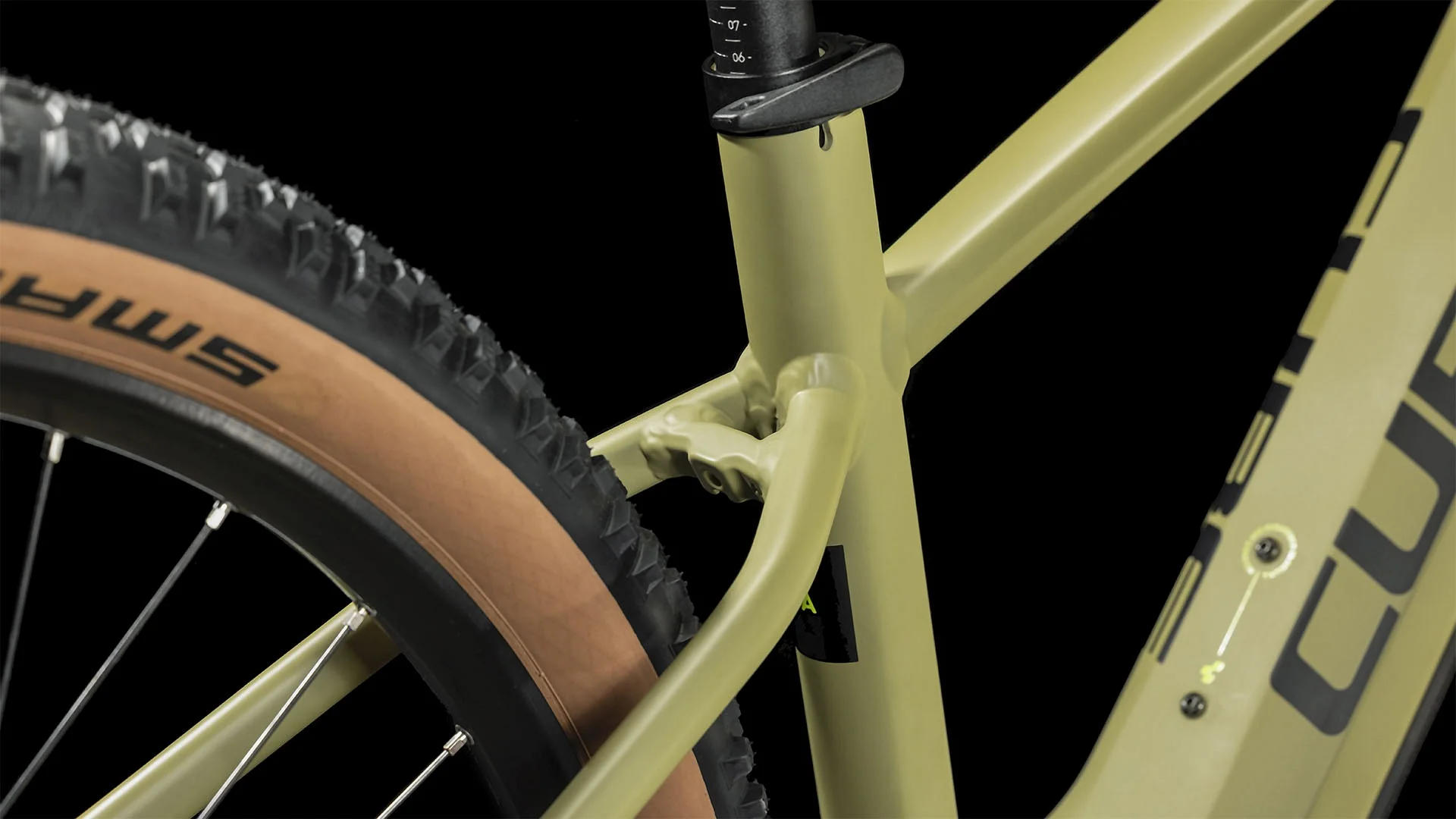 CUBE REACTION HYBRID RACE 750 OLIVE/GREEN - Image 7