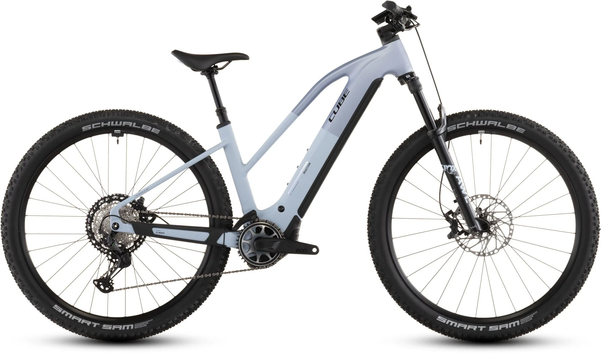 CUBE REACTION HYBRID SLX 800 GAUZEGREY/ICEBLUE - Image 9
