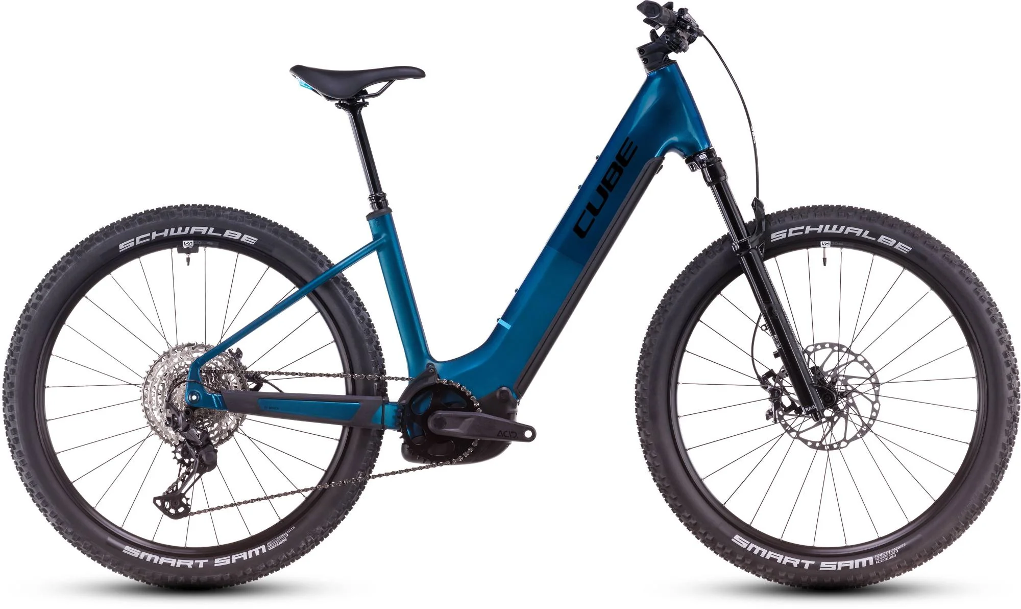 CUBE REACTION HYBRID SLX 800 NEBULA/BLUE - Image 15