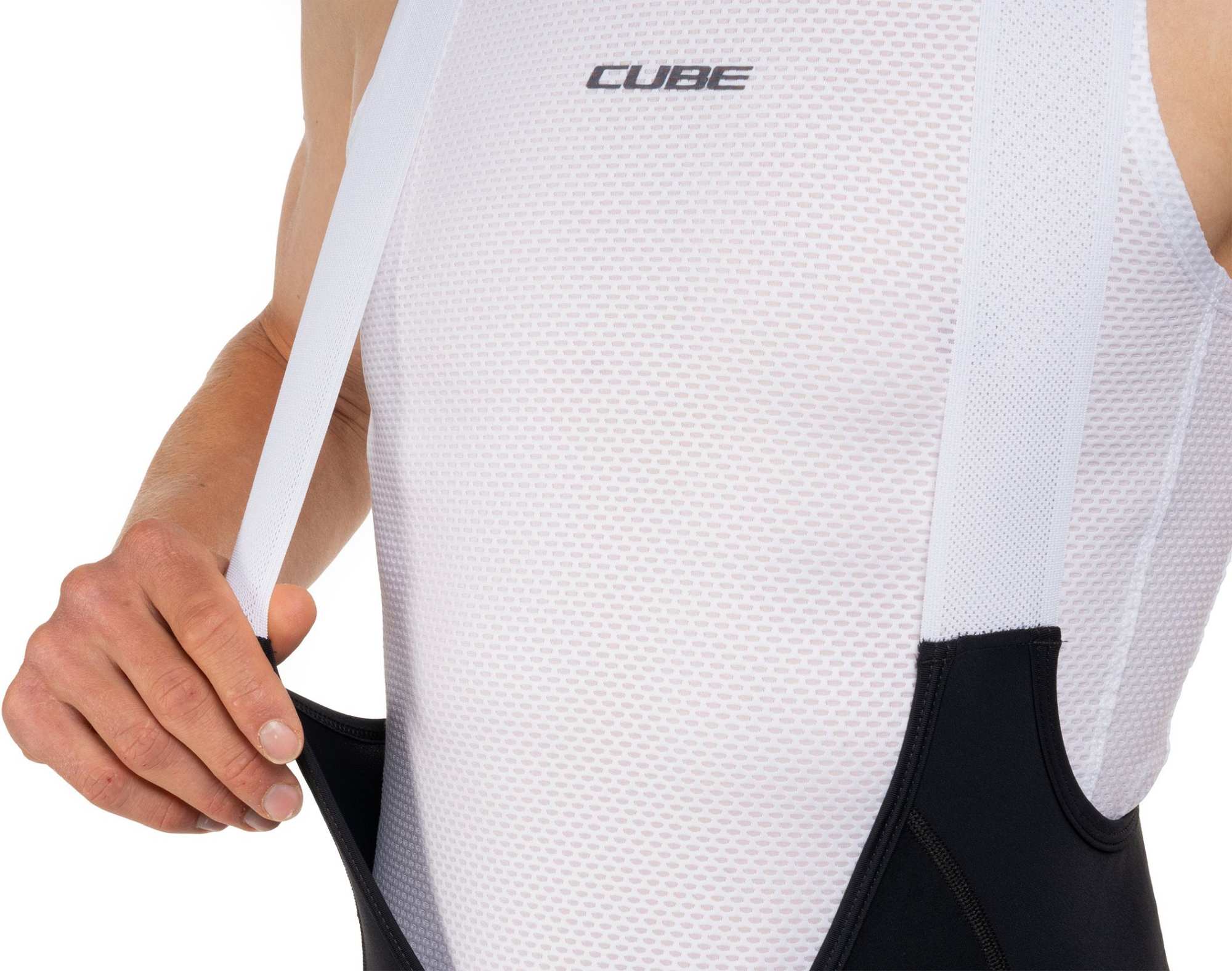 CUBE ROAD/XC BIB SHORT TEAMLINE BLACK - Image 5