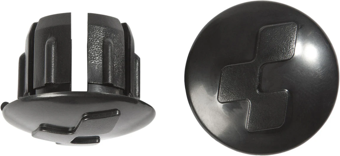 CUBE Roadrace Handlebar End Plugs Black