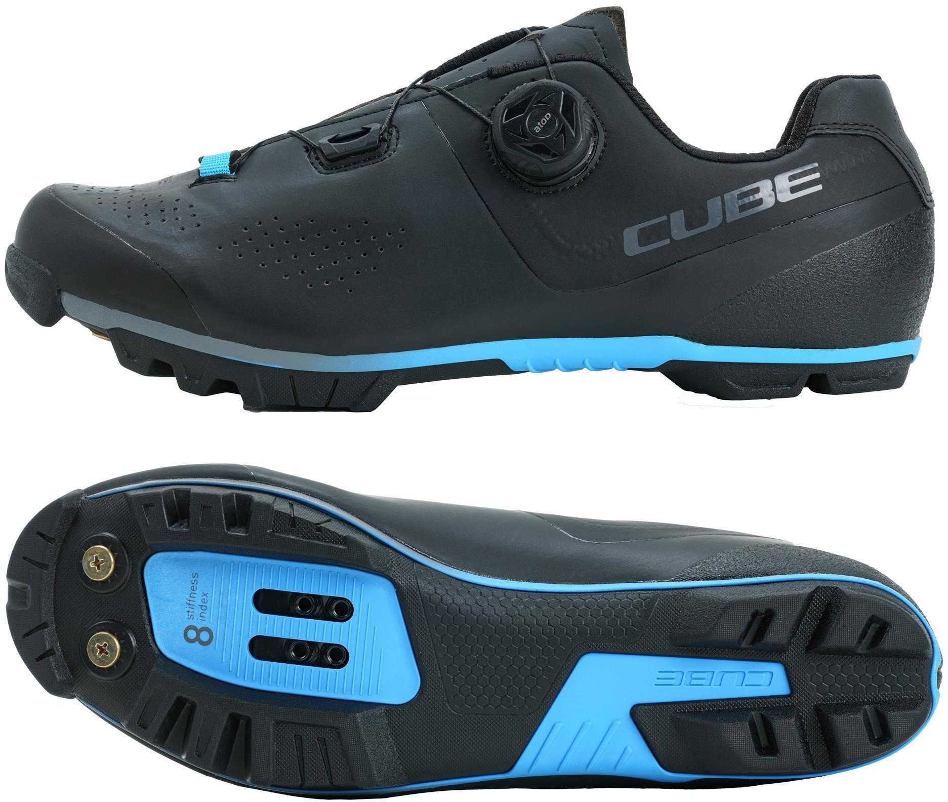 CUBE SHOES MTB PEAK PRO BLACK/BLUE - Image 3