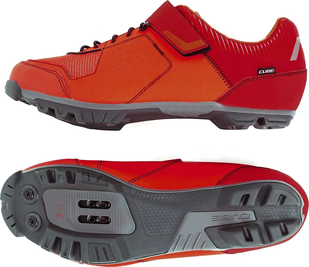 CUBE SHOES MTB PEAK RED - Image 3