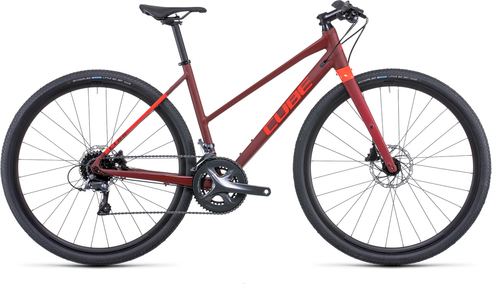 CUBE Sl Road Darkred/Red 2022 - Image 6