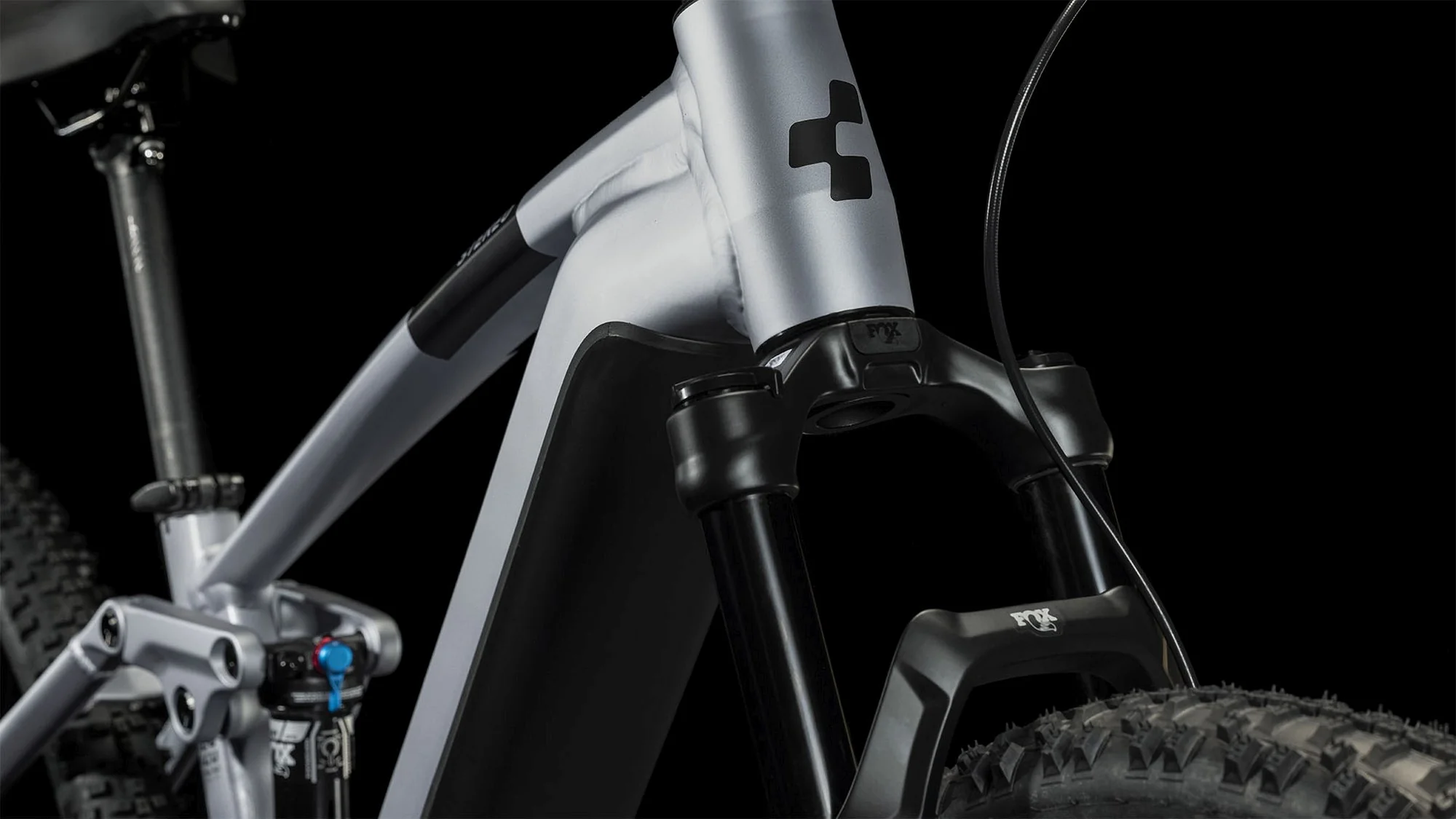 CUBE STEREO HYBRID 120 RACE 625 POLARSILVER/BLACK - Image 7