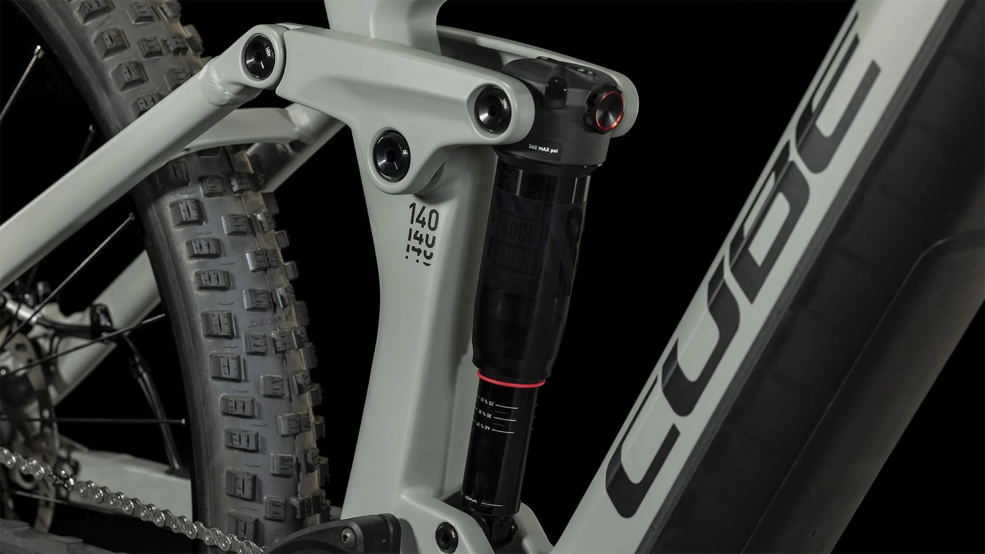 CUBE STEREO HYBRID 140 HPC PRO 750 SWAMPGREY/BLACK - Image 5