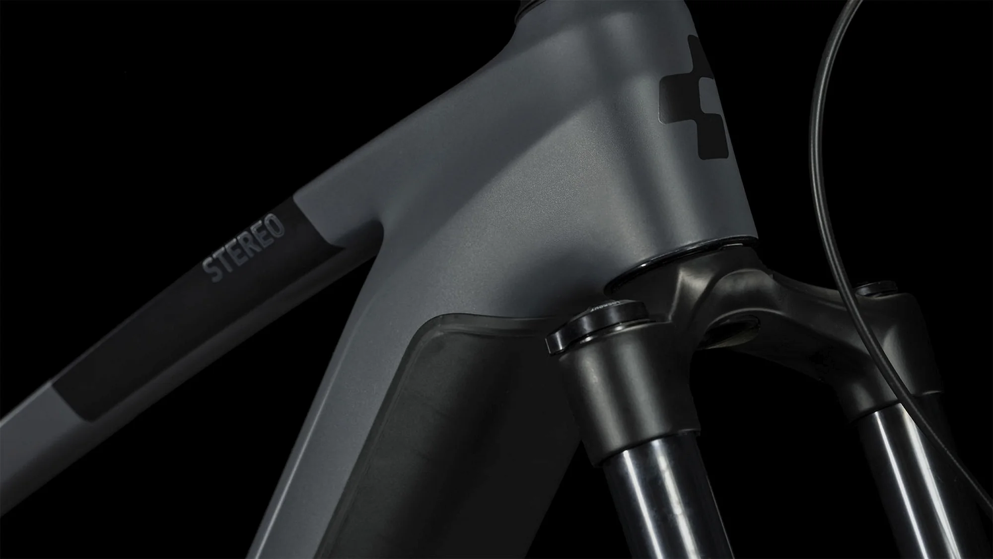 CUBE STEREO HYBRID 140 HPC RACE 750 GREY/CHROME - Image 5