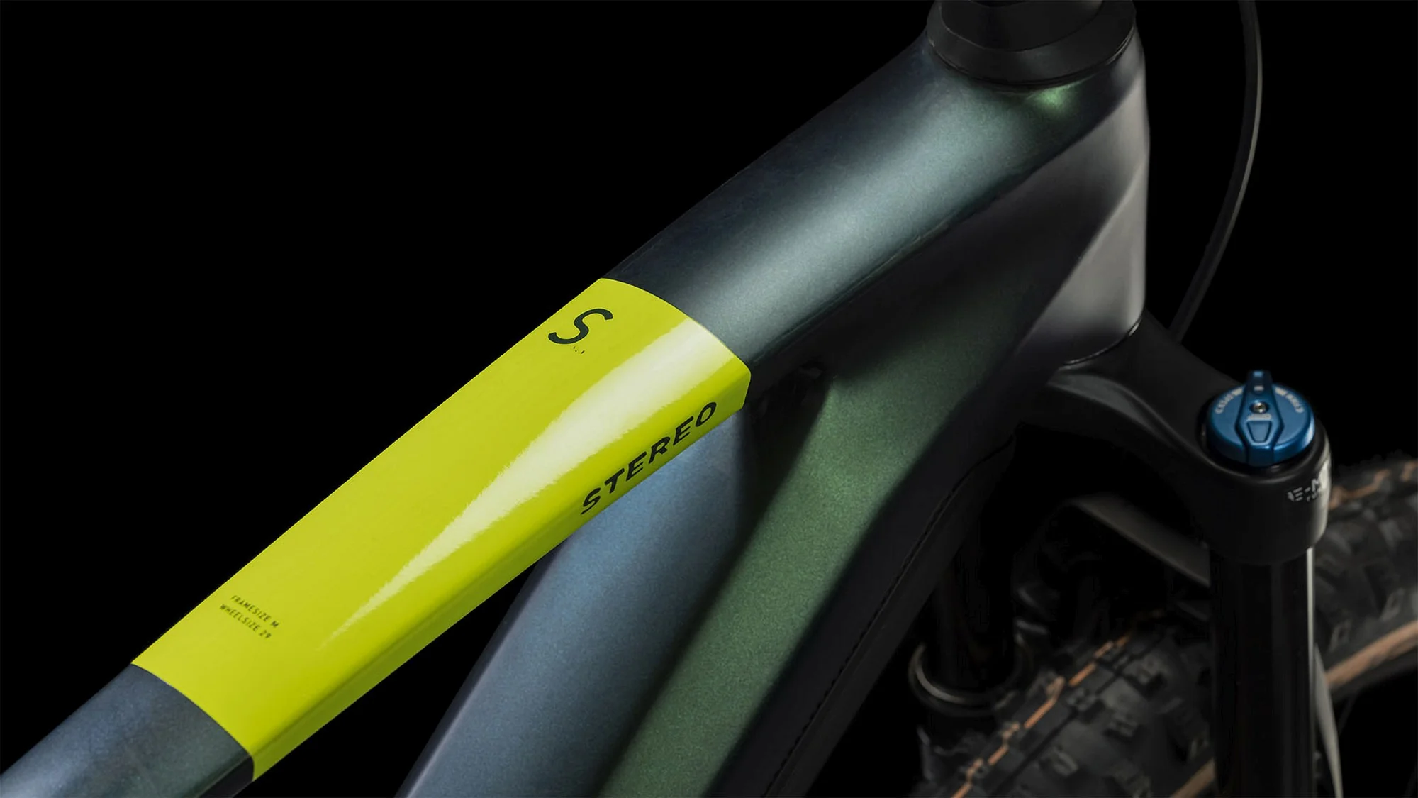 CUBE STEREO HYBRID 140 HPC SLX 750 GOBLIN/YELLOW - Image 2