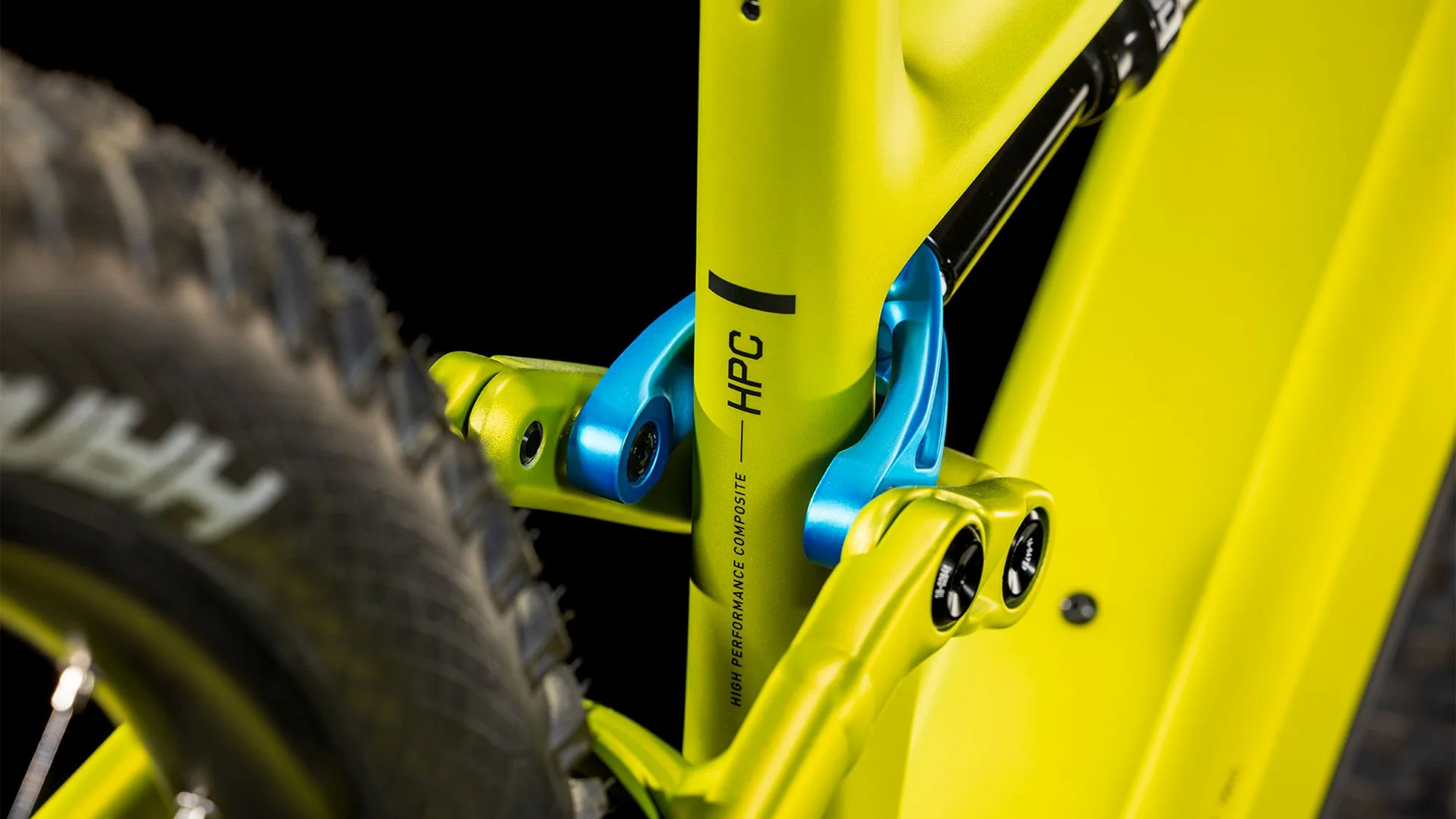 CUBE STEREO HYBRID ONE44 HPC RACE 800 FLASHLIME/BLUE - Image 3