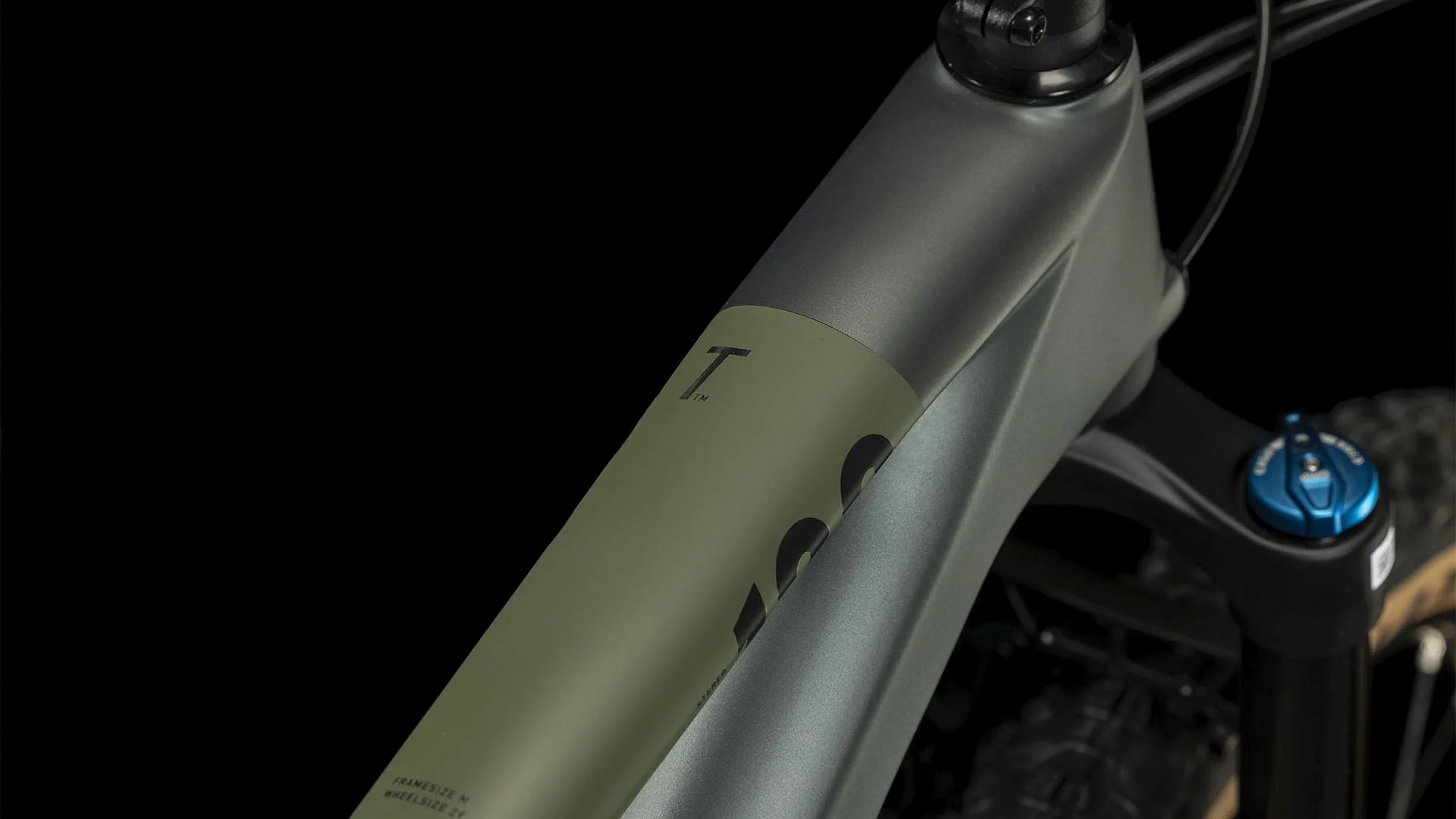 CUBE STEREO ONE22 HPC TM FLASHGREY/OLIVE - Image 2
