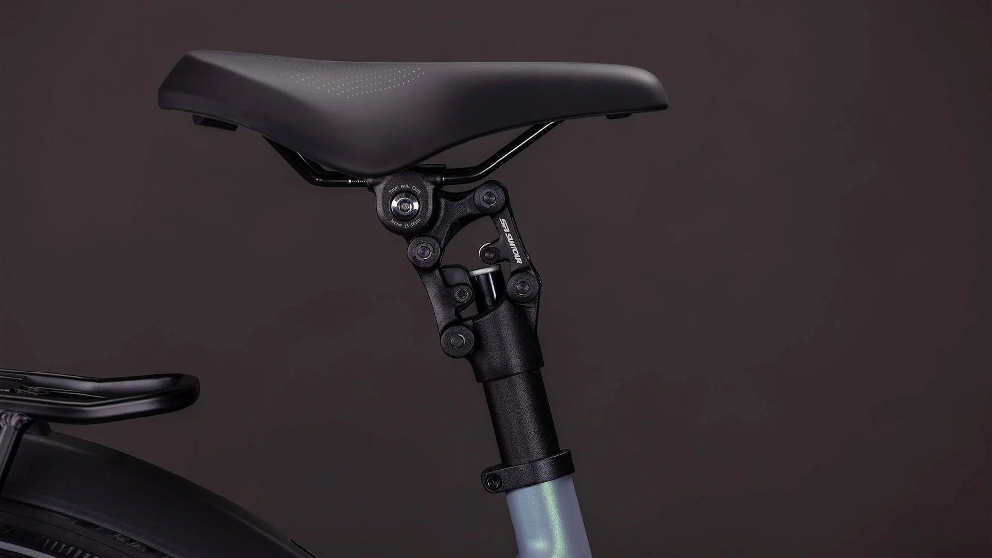 CUBE SUPREME HYBRID DELUXE SLX 600 SEAGREY/BLACK - Image 5
