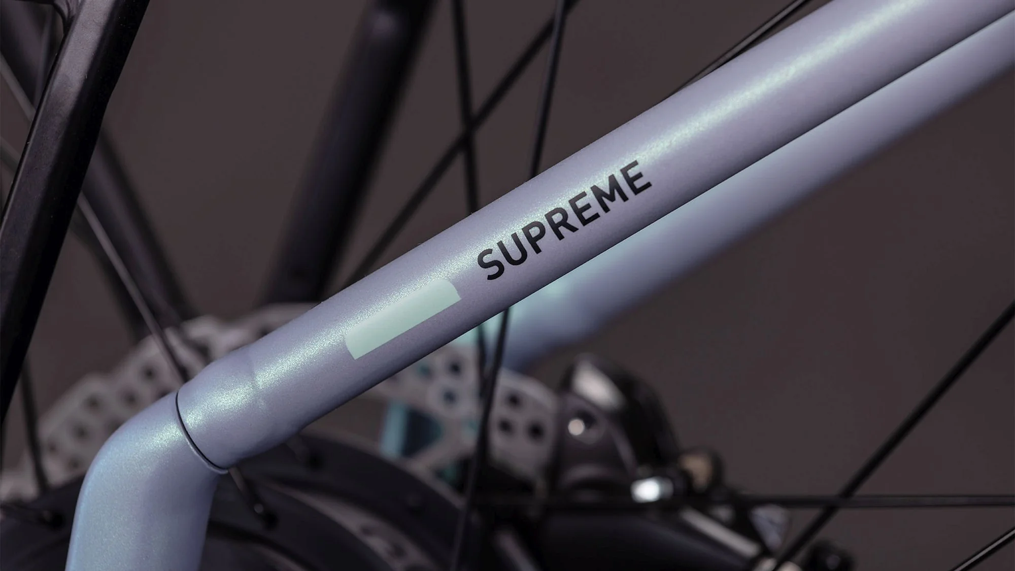 CUBE SUPREME HYBRID DELUXE SLX 600 SEAGREY/BLACK - Image 6