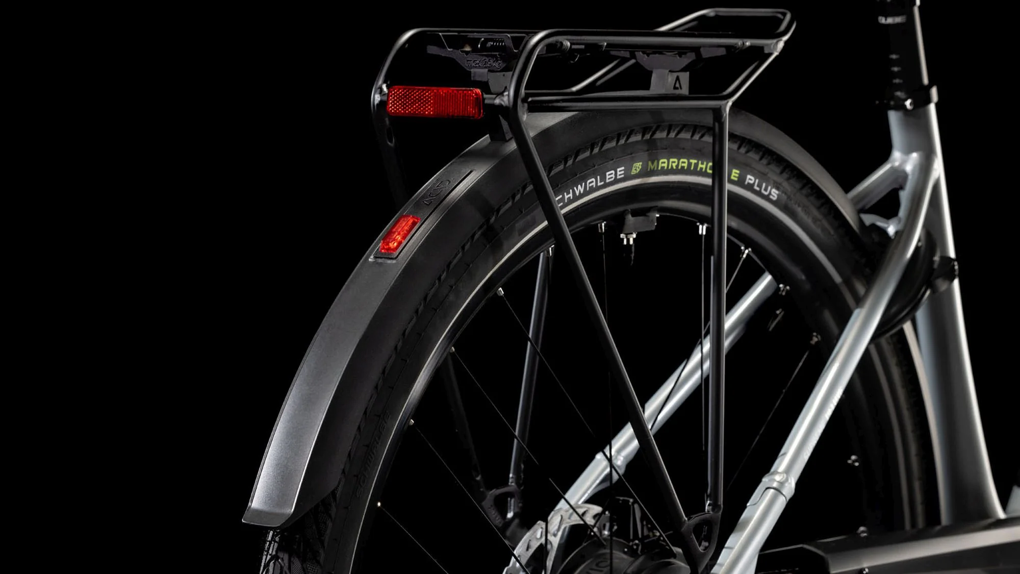 CUBE SUPREME HYBRID DELUXE SLX 625 POLARGREY/WHITE - Image 4