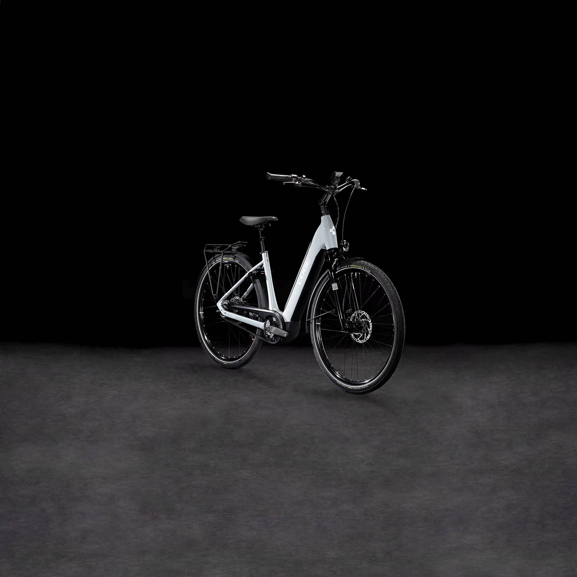 CUBE SUPREME HYBRID DELUXE SLX 625 POLARGREY/WHITE - Image 7