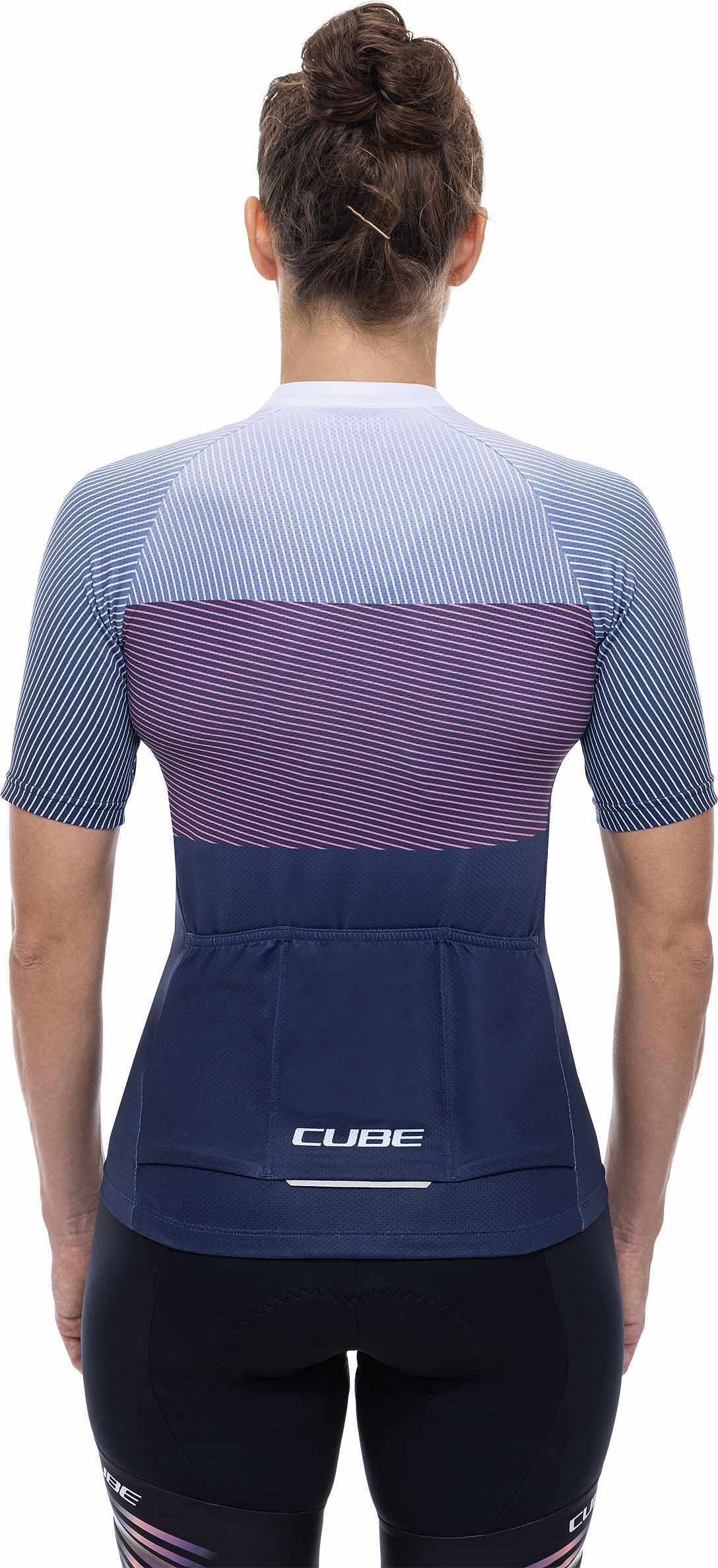 CUBE TEAMLINE WS JERSEY CMPT S/S BLUE/VIOLET - Image 2