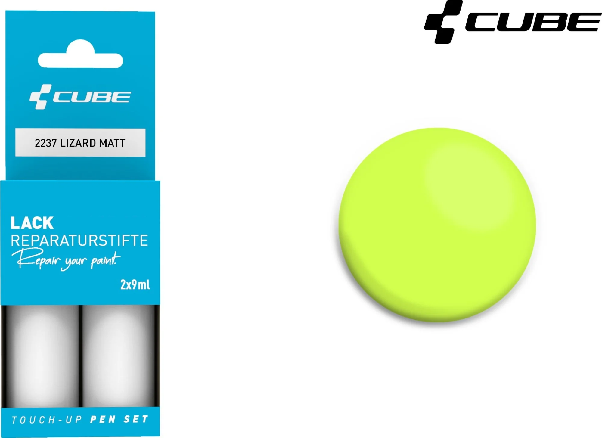 Cube Touch Up Pen Set Lizard Matt 2237