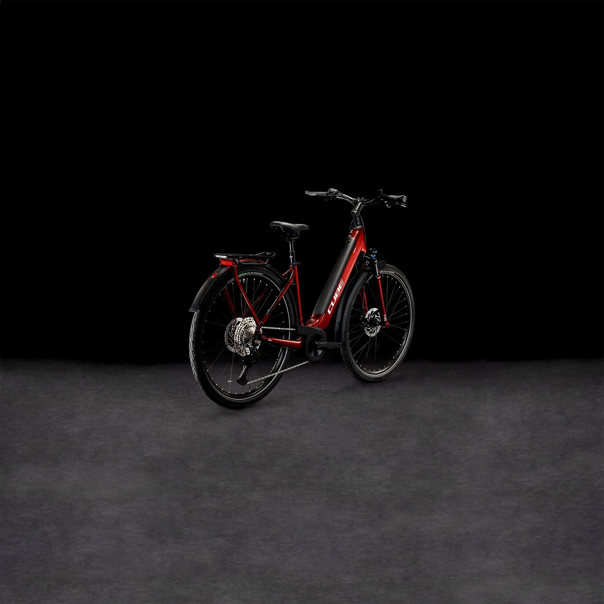 CUBE TOURING HYBRID EXC 625 RED/WHITE - Image 16