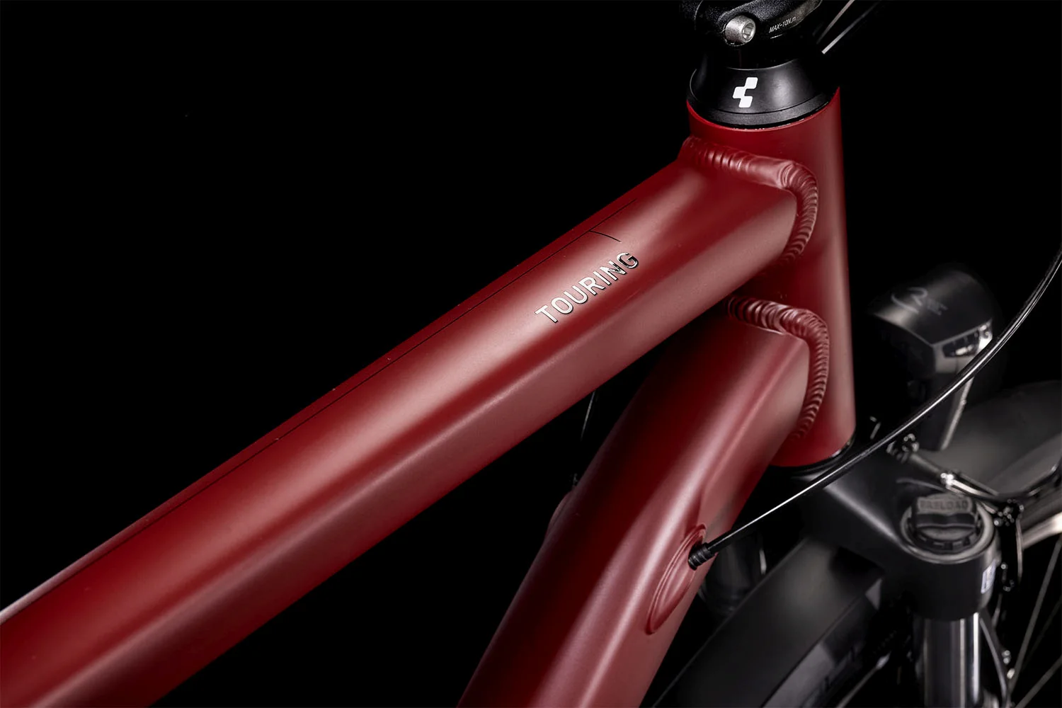 CUBE Touring Darkred/Red 2022 - Image 2