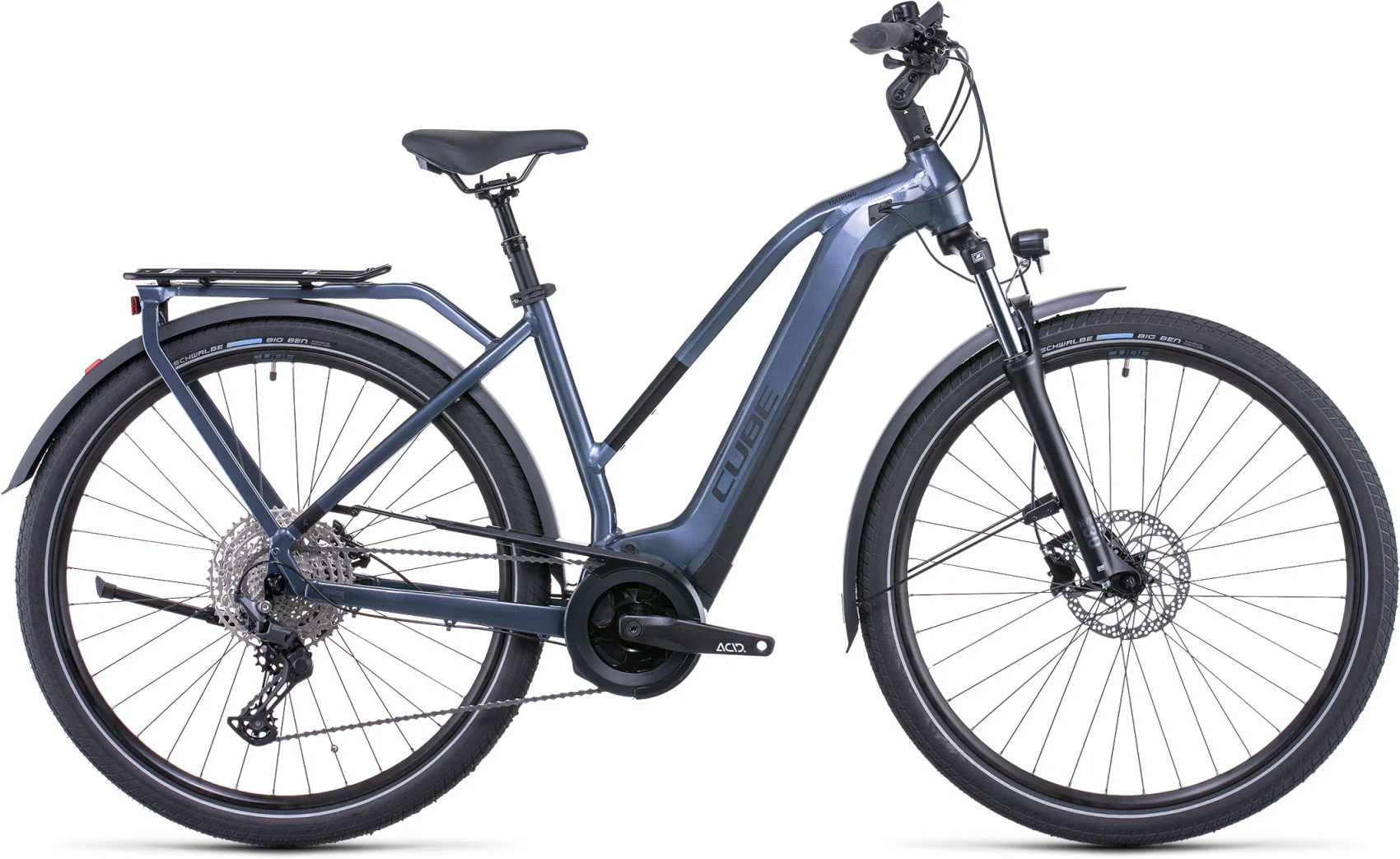 CUBE Touring Hybrid Pro 500 Metallicgrey/Black 2022 - Image 2