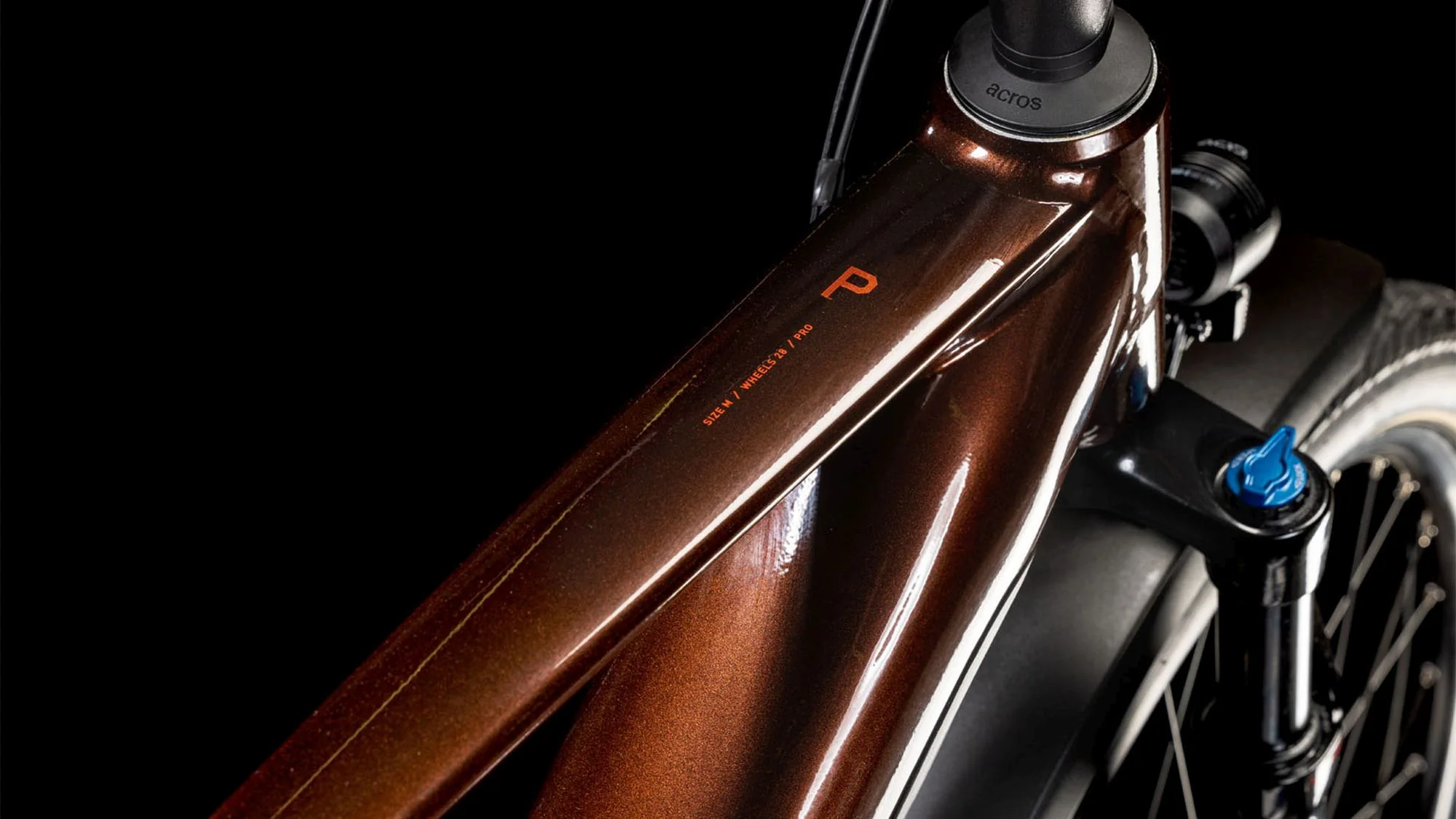 CUBE TOURING HYBRID PRO 625 CINNAMON/ORANGE - Image 2