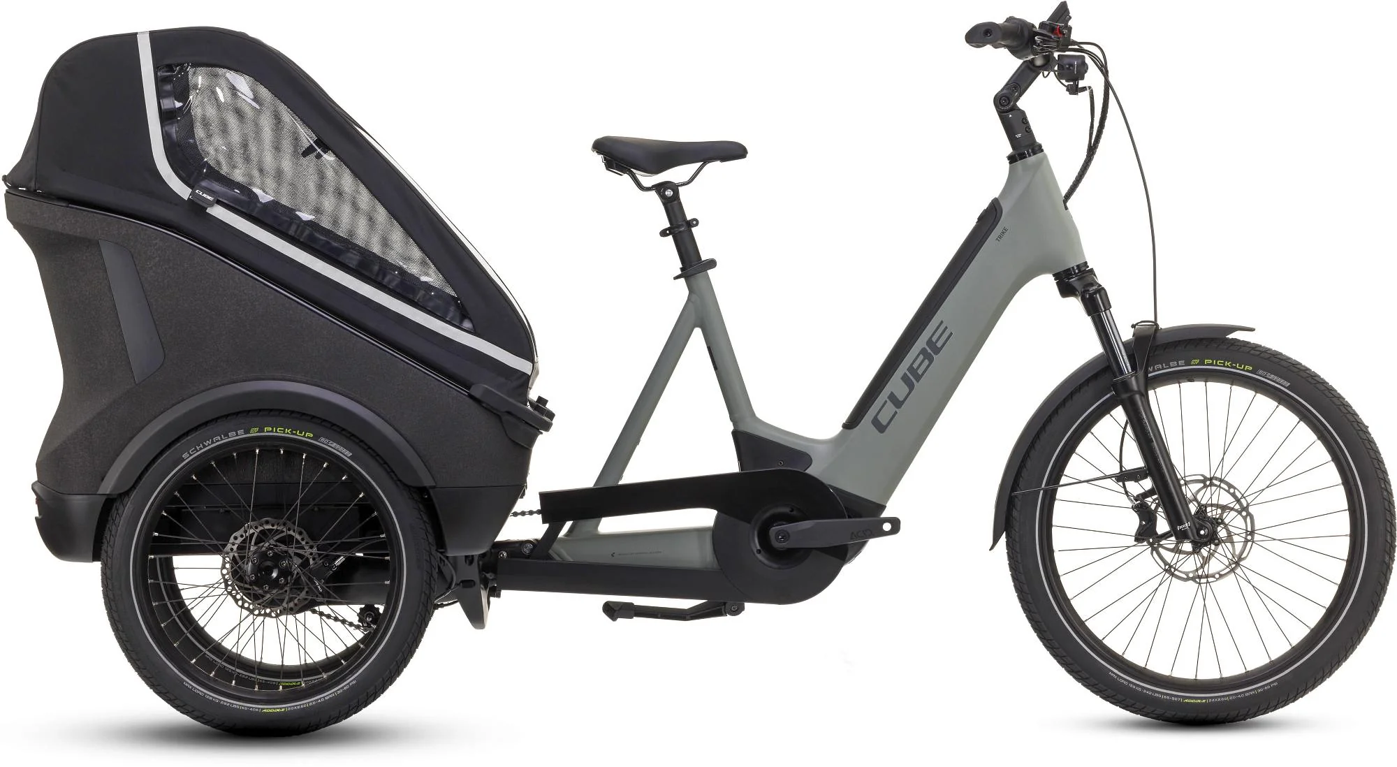 CUBE TRIKE FAMILY HYBRID 750 SWAMPGREY/REFLEX