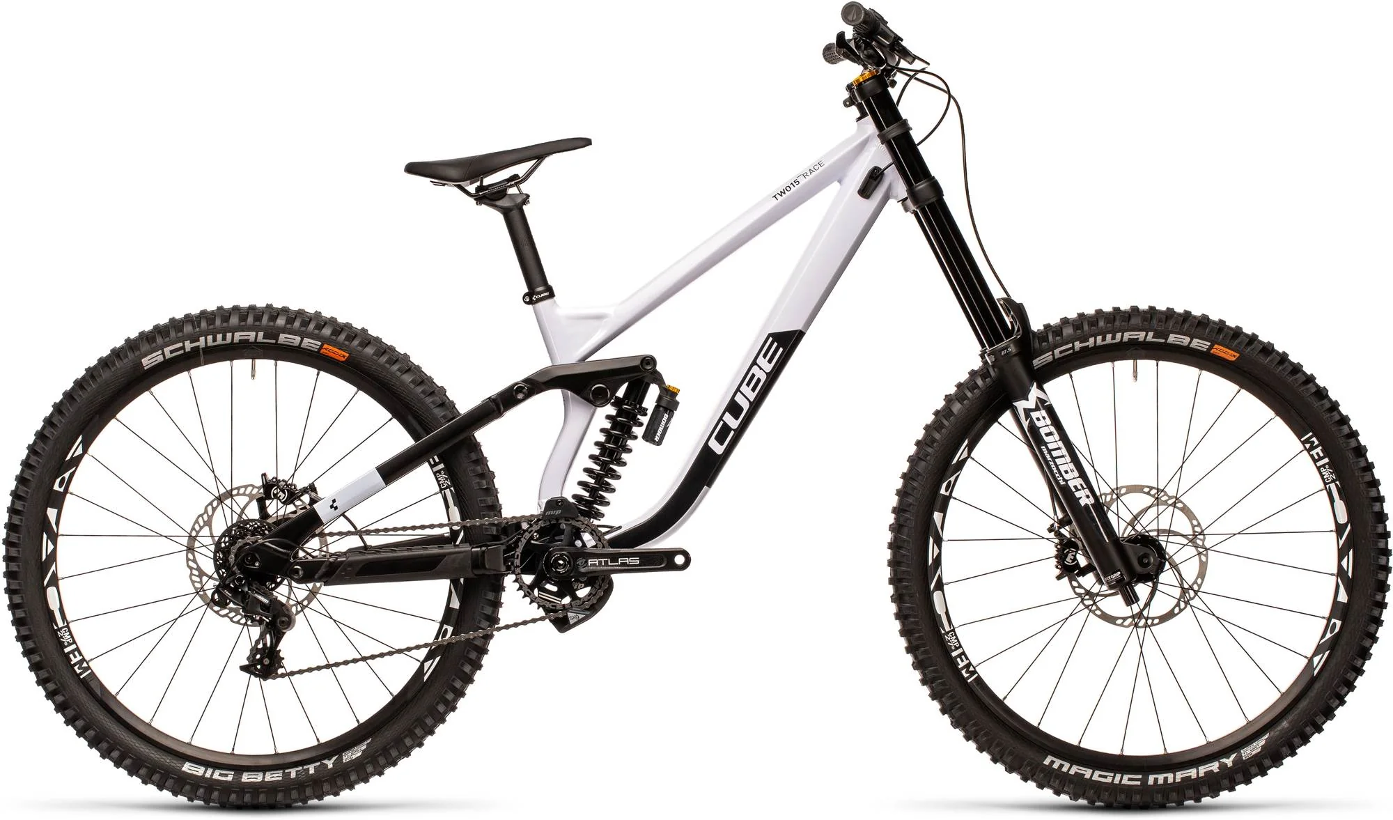 CUBE Two15 Race 27.5 Flashwhite/Black 2022