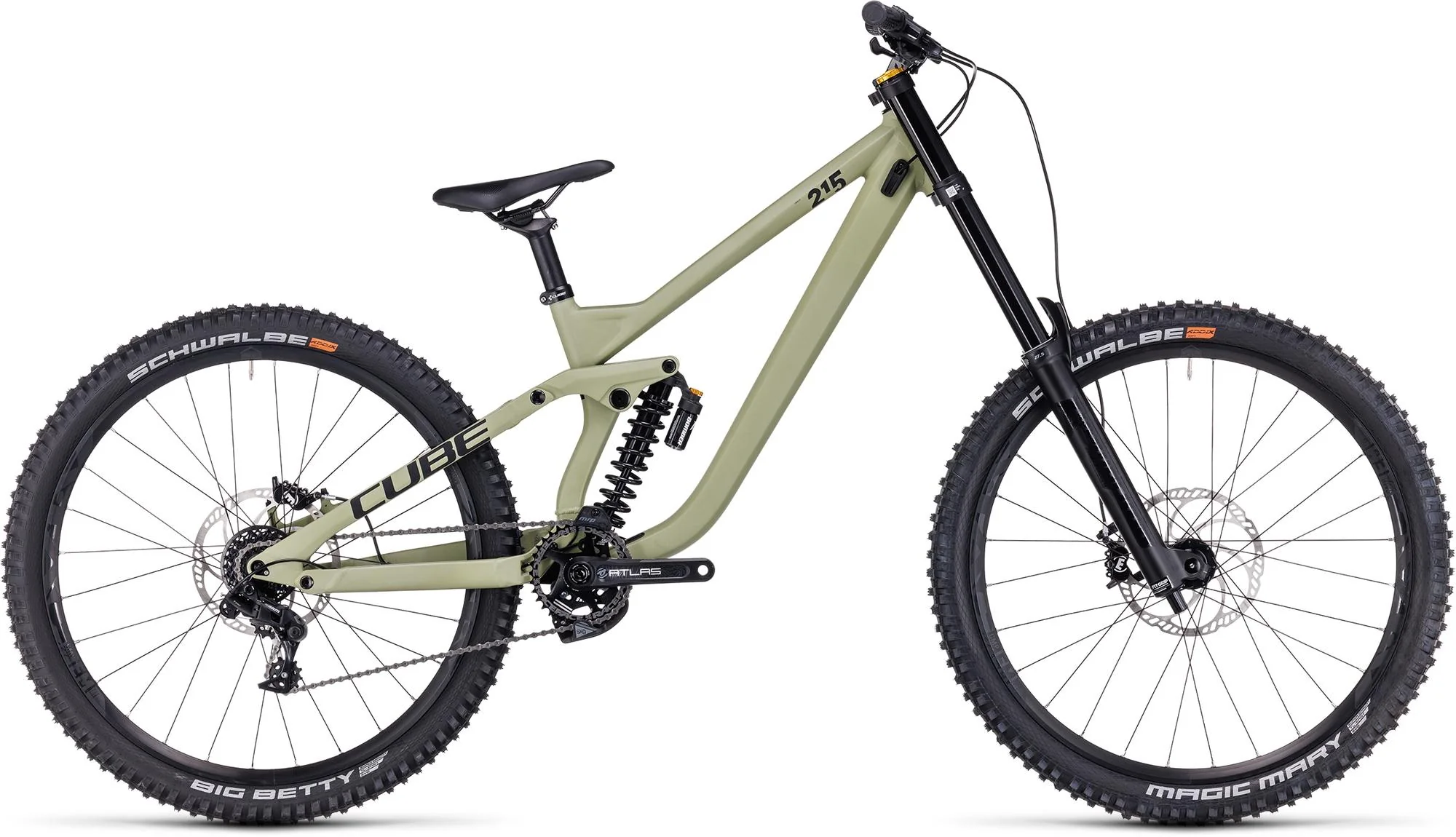 CUBE TWO15 RACE 27.5 LIGHTOLIVE/BLACK