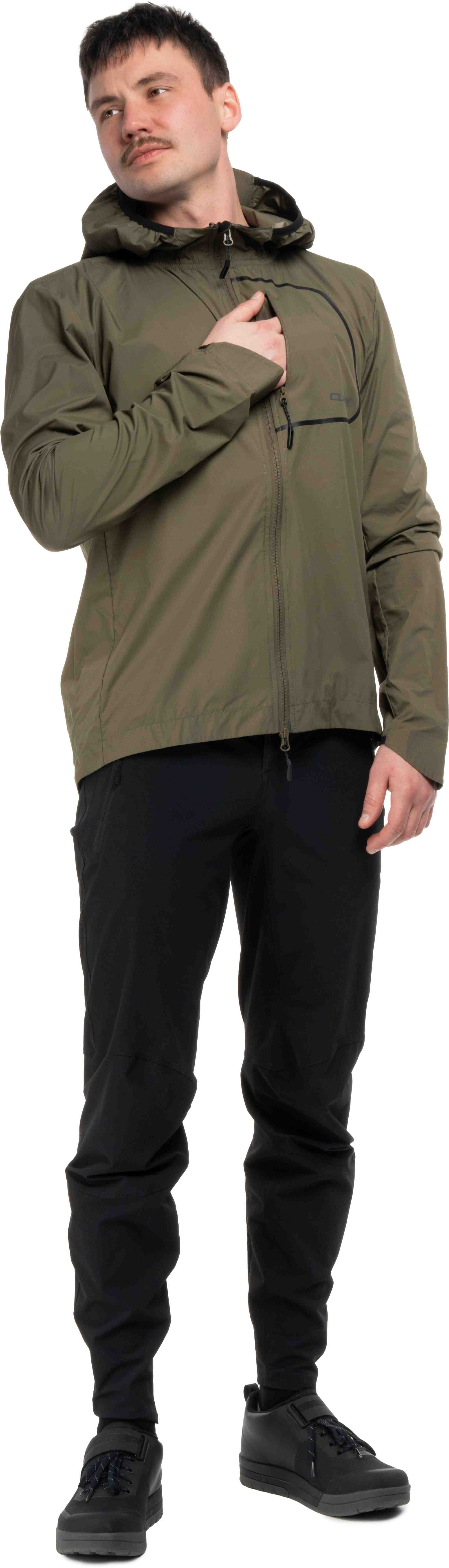 CUBE WIND JACKET OLIVE XS - Image 3