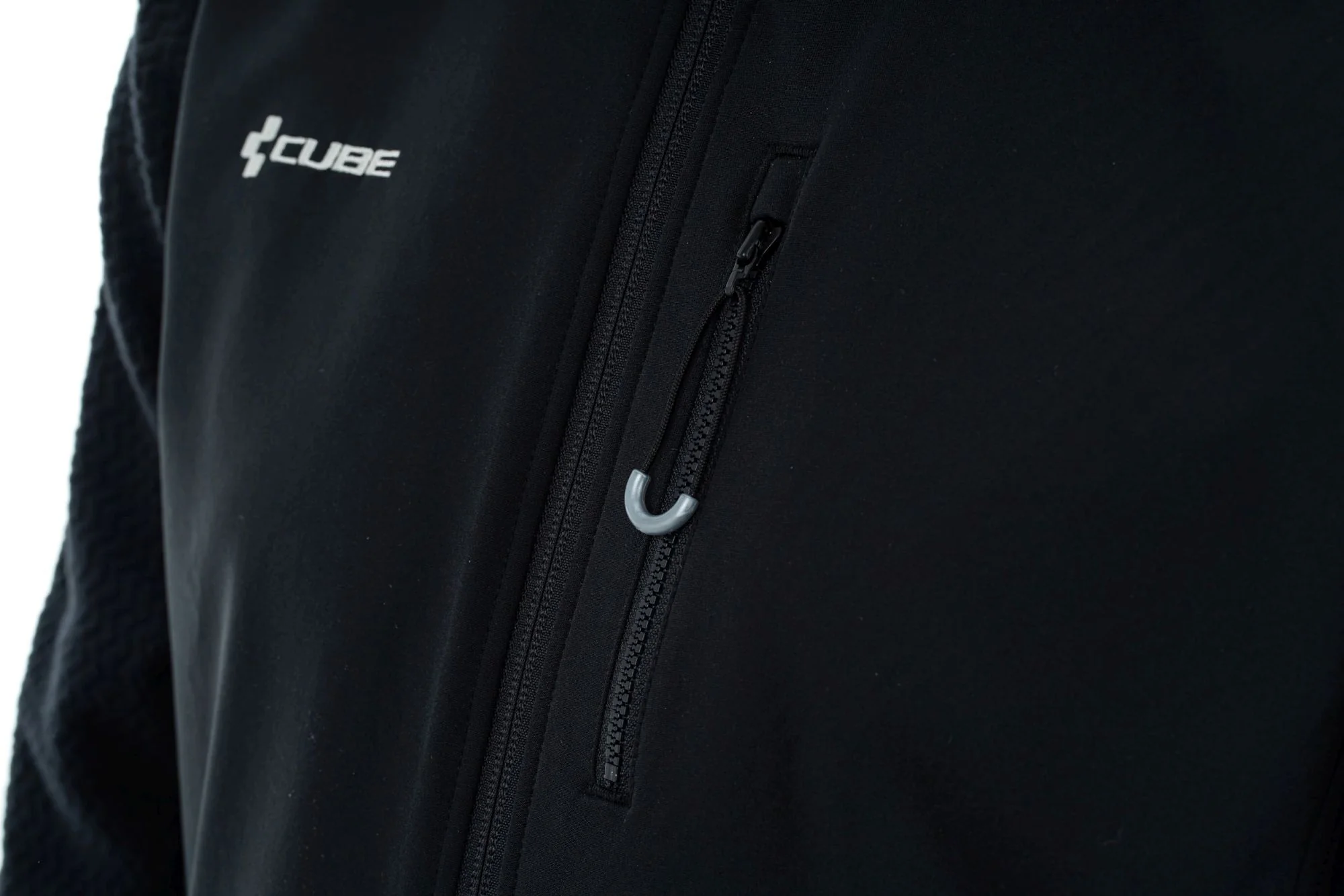 CUBE WORK SOFTSHELL GILET BLACK - Image 4