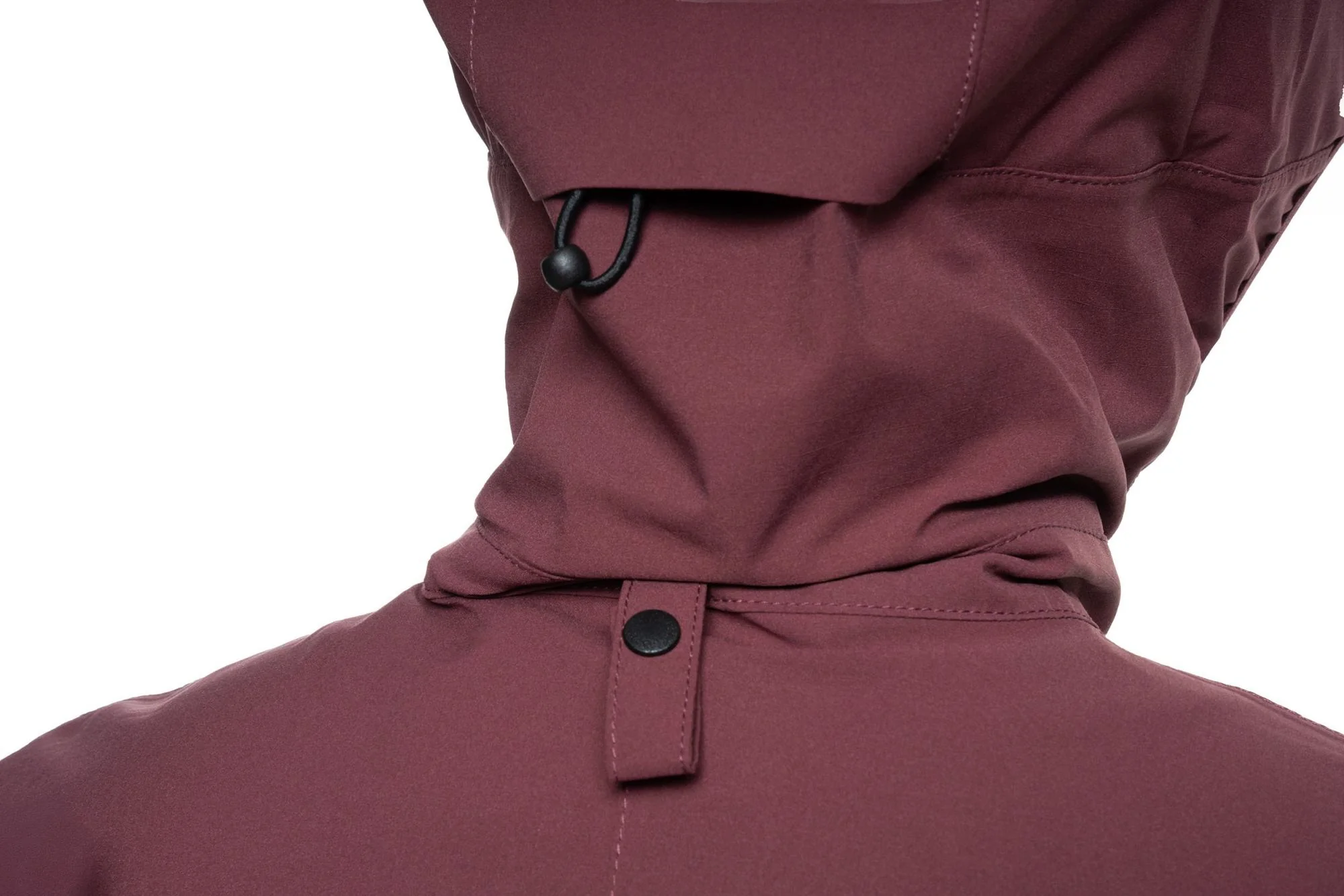 CUBE WS RAIN JACKET CMPT BORDEAUX XS (34) - Image 6