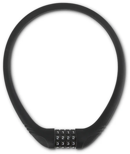 RFR Cable Combination Lock Hps 10 X 600 Mm Black