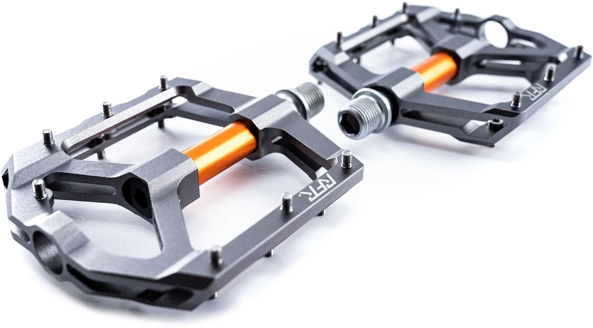 RFR Pedals Flat Slt 2.0 Grey/Orange - Image 2