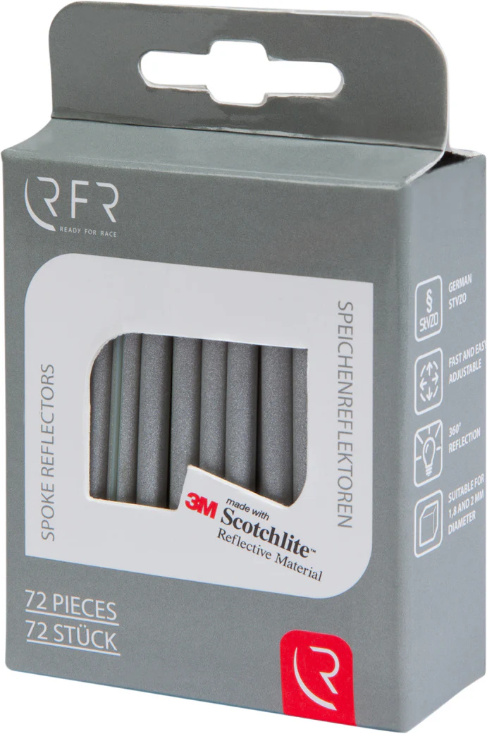 RFR SPOKE REFLECTOR SET PRO SILVER - Image 2
